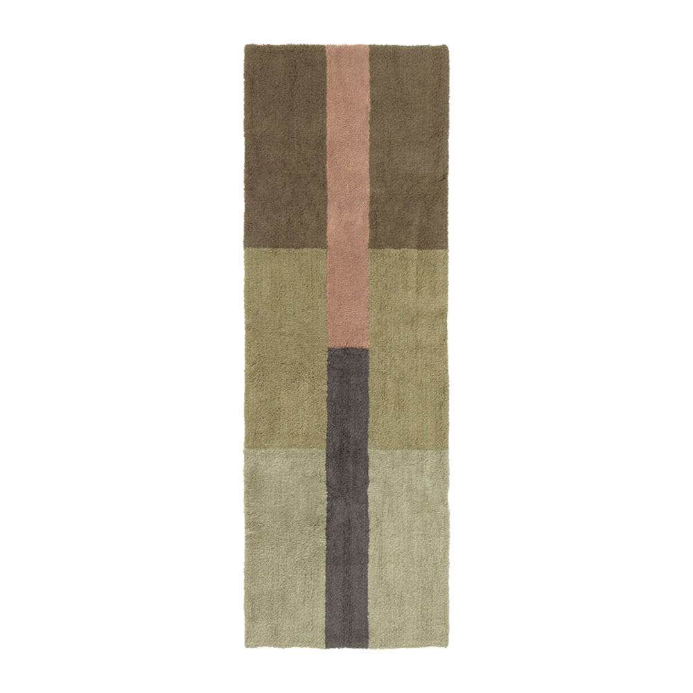 Lorena Canals Chroma Runner Vloerkleed 80 x 230 cm - Dusty Pink