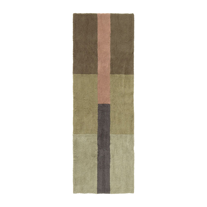 Lorena Canals Chroma Runner Vloerkleed 80 x 230 cm - Dusty Pink