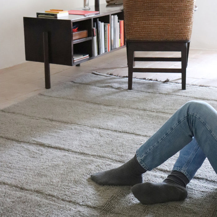 Lorena Canals Steppe Vloerkleed 170 x 240 cm - Sheep Grey