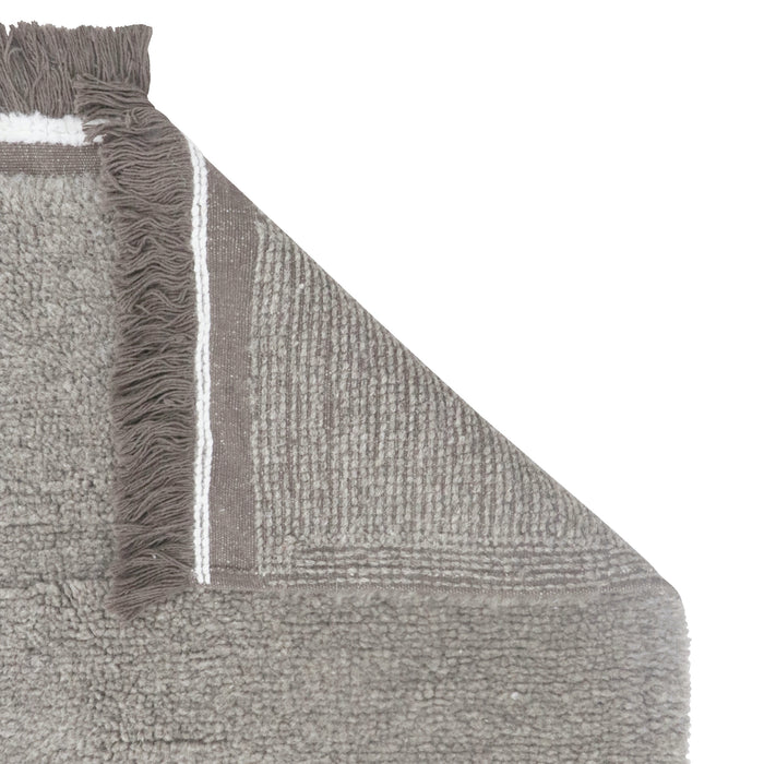 Lorena Canals Steppe Runner Vloerkleed 80 x 230 cm - Sheep Grey