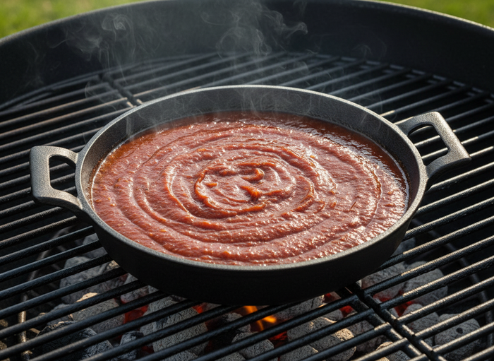 Cast Iron Ovenschaal - Gietijzer - ø 20 cm - zonder anti-aanbaklaag
