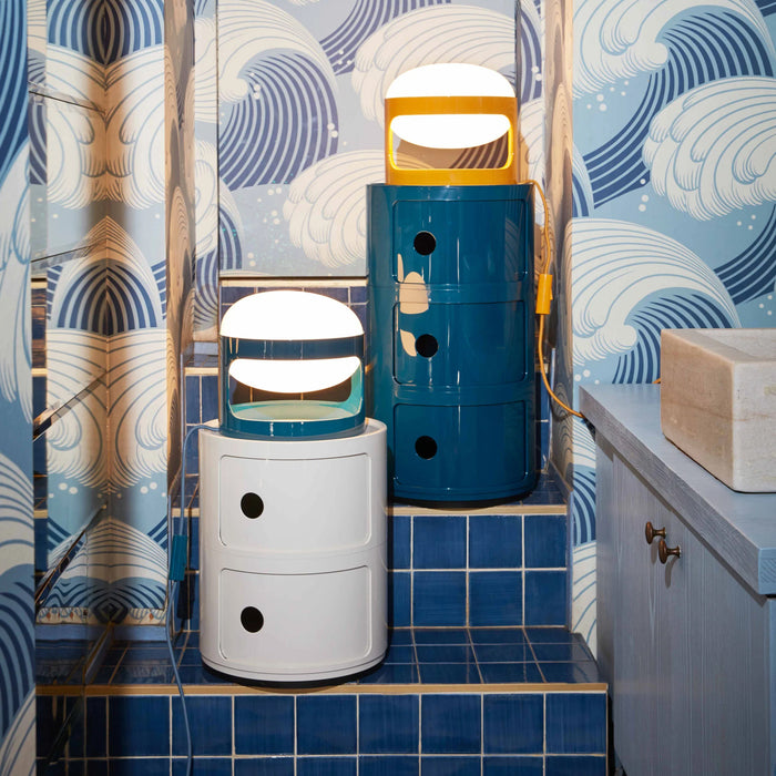 Kartell KD28 Tafellamp - Mosterd