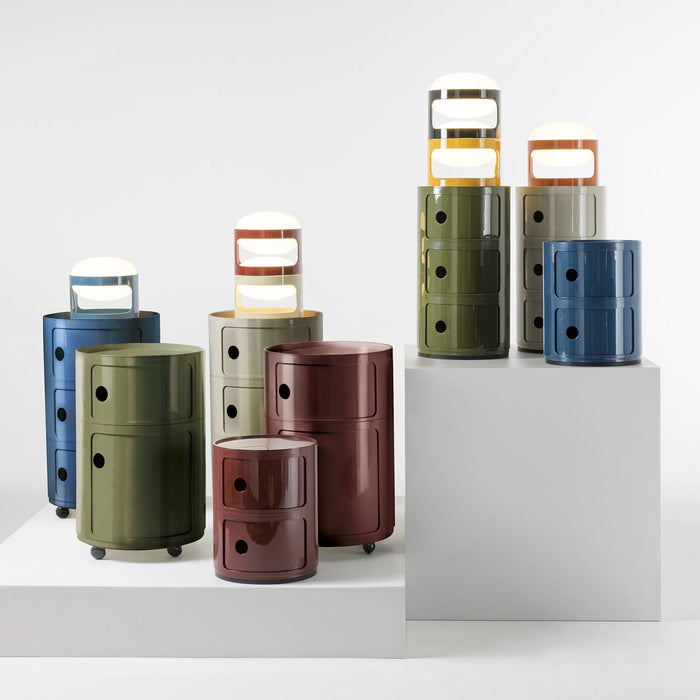 Kartell KD28 Tafellamp - Mosterd