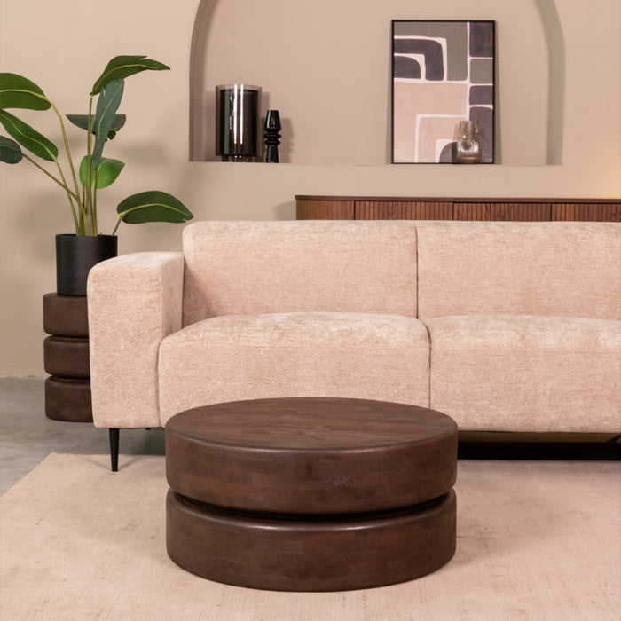 LABEL51 - Salontafel Milly 70 cm - Espresso Mangohout