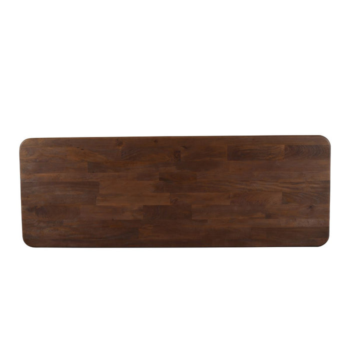 DÉJA Living - Eettafel Donkerbruin Mangohout - 200x90x76cm - Loja
