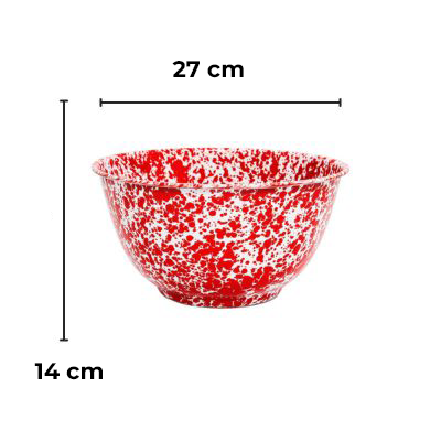 Crow Canyon Home Slakom Splatter Large, Zwart