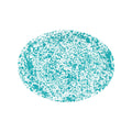 Crow Canyon Home Ovale Schaal Splatter Turquoise