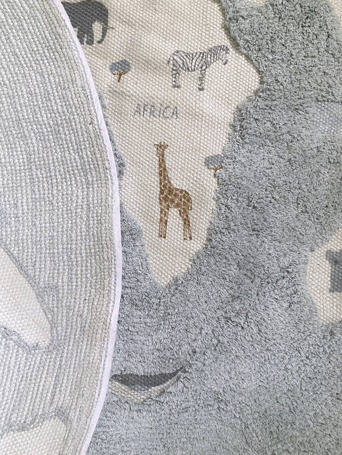 AFK Living vloerkleed Monde - voor kinderen - Katoen