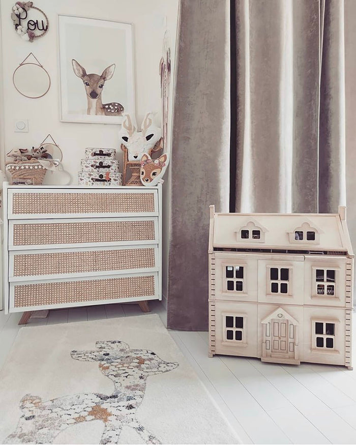 AFK Living vloerkleed Fawn - voor kinderen - veelkleurig