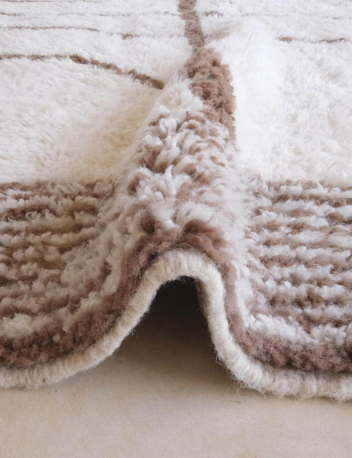 AFK Living vloerkleed Berber - handgemaakt - Wol - 245 x 352 cm