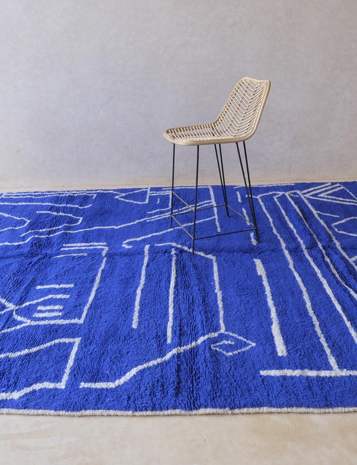 AFK Living vloerkleed Berber - handgemaakt - Wol - 246 x 303 cm