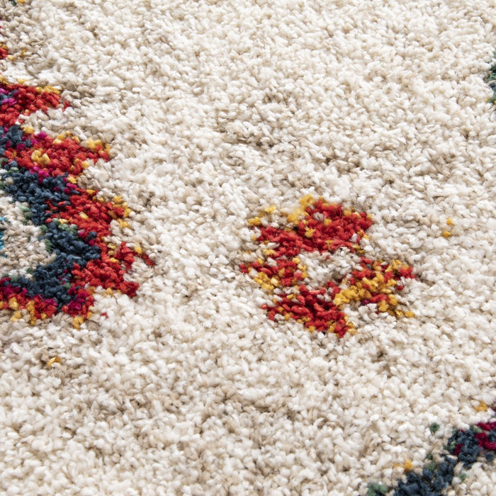 AFK Living vloerkleed Native - shaggy - veelkleurig