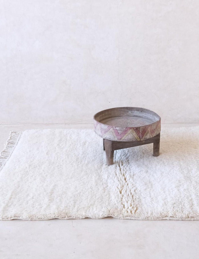 AFK Living vloerkleed Berber - handgemaakt - Wol - 118 x 153 cm