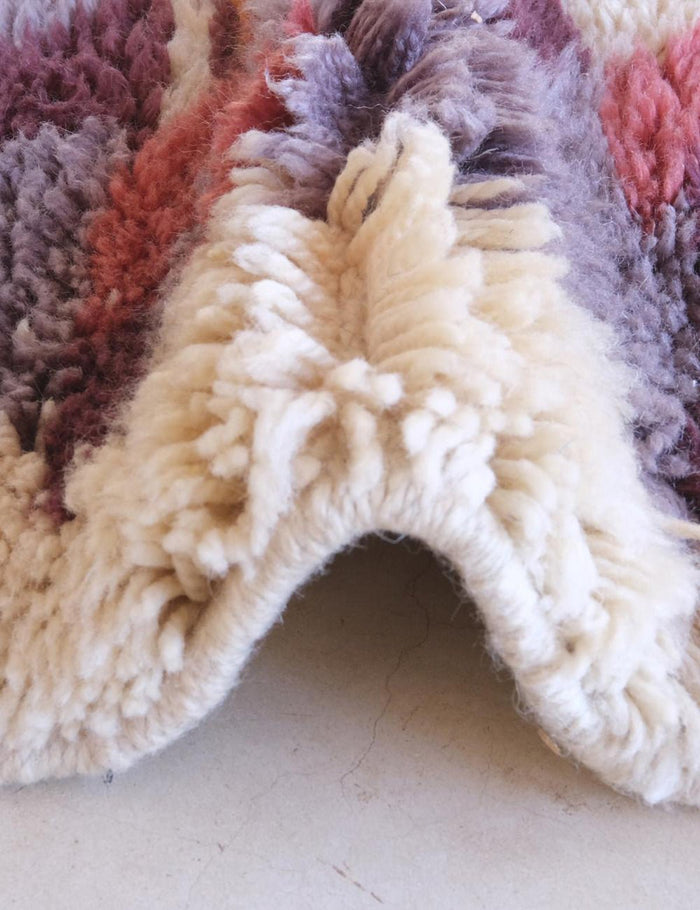 AFK Living vloerkleed Berber - handgemaakt - Wol - 80 x 306 cm