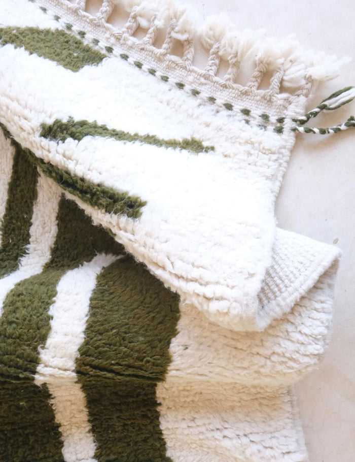 AFK Living vloerkleed Berber - handgemaakt - Wol - 156 x 251 cm