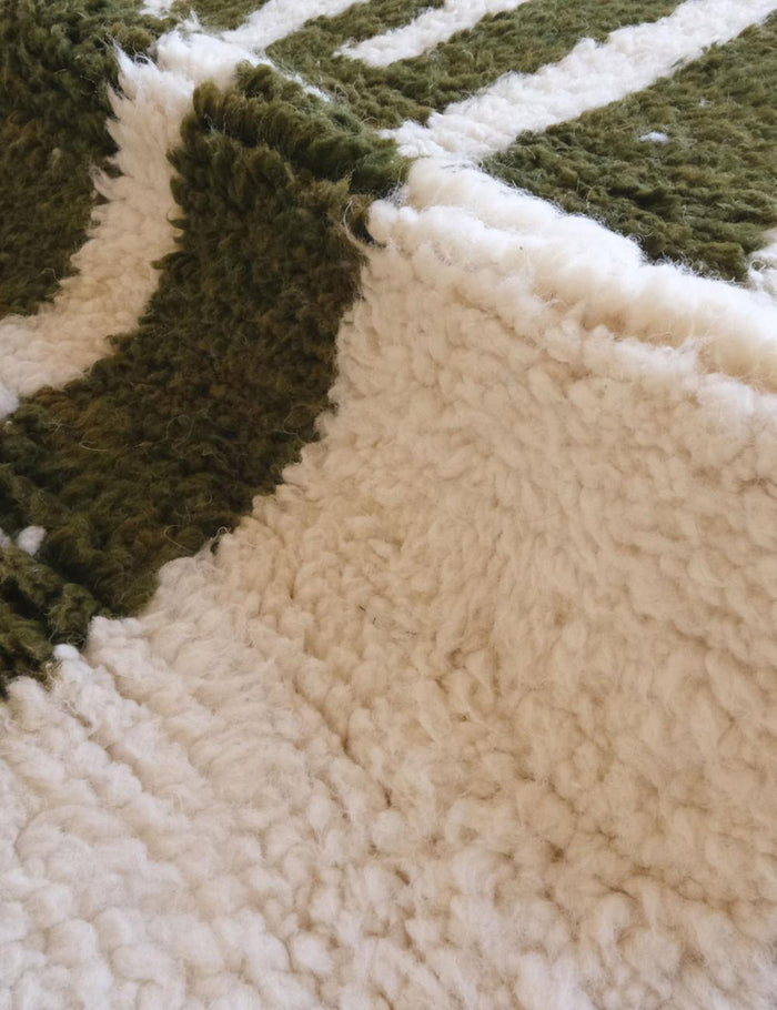 AFK Living vloerkleed Berber - handgemaakt - Wol - 156 x 251 cm