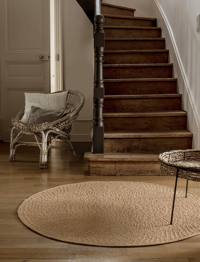 AFK Living vloerkleed Crochet - voor binnen en buiten - beige