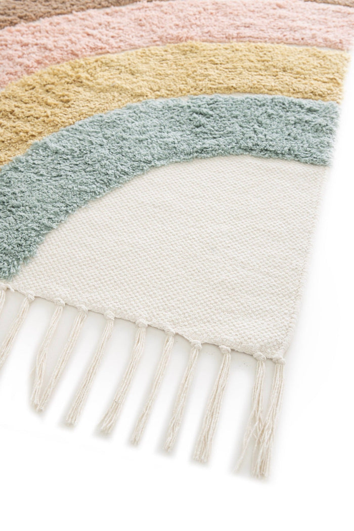 AFK Living vloerkleed Rainbow - voor kinderen - Katoen