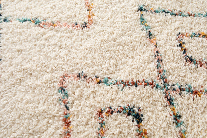 AFK Living vloerkleed  Harlequin - shaggy - beige