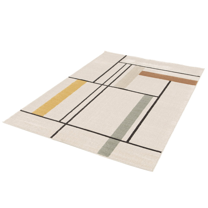 AFK Living vloerkleed Piet - zeer zacht - veelkleurig