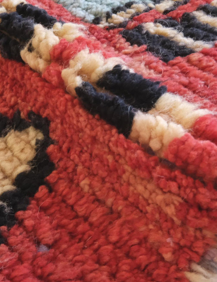 AFK Living vloerkleed Berber - handgemaakt - Wol - 72 x 397 cm