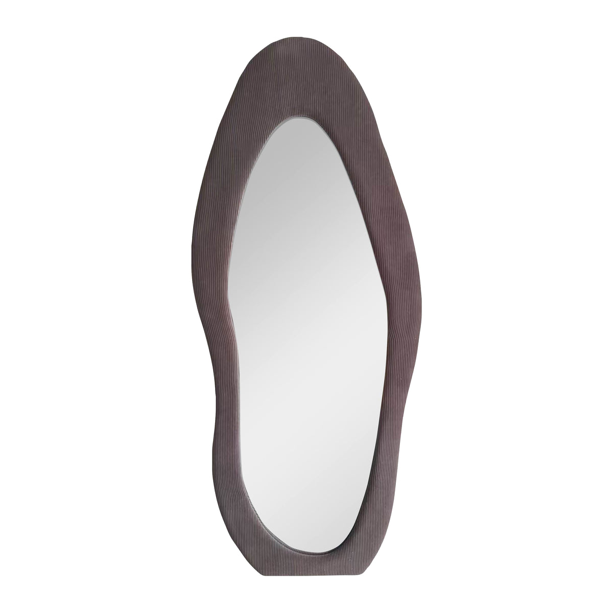 by fonQ Flou Spiegel - Corduroy - Donkerbruin