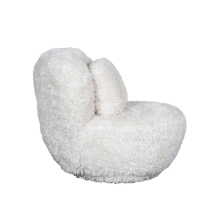 LABEL51 - Draaifauteuil Doodle - Creme Fluffy