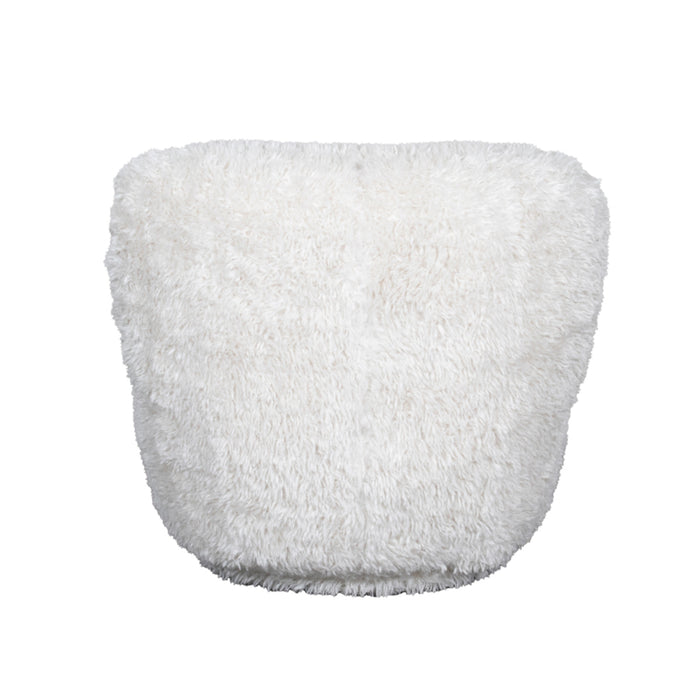 LABEL51 - Draaifauteuil Doodle - Creme Fluffy