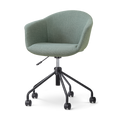 Nolon Nout-Otis bureaustoel saliegroen - zwart onderstel