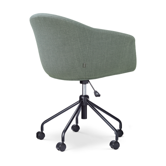 Nolon Nout-Otis bureaustoel saliegroen - zwart onderstel
