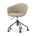 Nolon Nout-Otis bureaustoel taupe melange - zwart onderstel