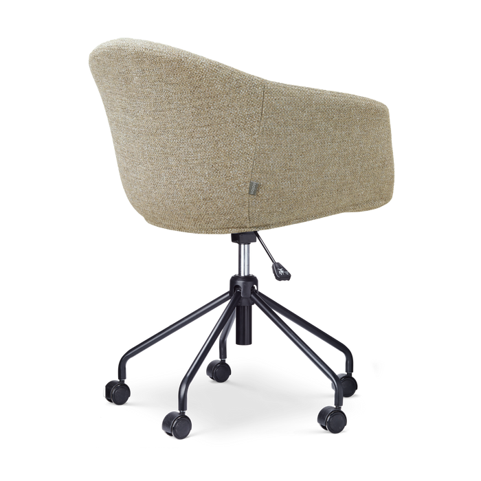 Nolon Nout-Otis bureaustoel taupe melange - zwart onderstel