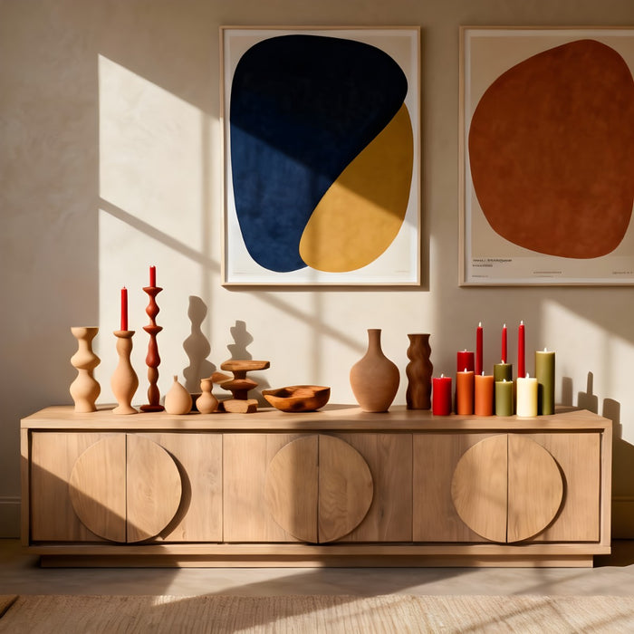 DÉJA Living - Tv-meubel Bruin Hout - 200x40x50cm - Isla