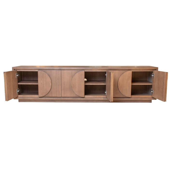 DÉJA Living - Tv-meubel Bruin Hout - 200x40x50cm - Isla