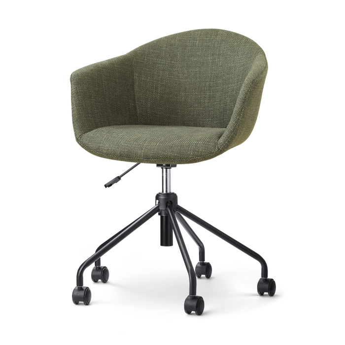 Nolon Nout-Otis bureaustoel forestgroen - zwart onderstel