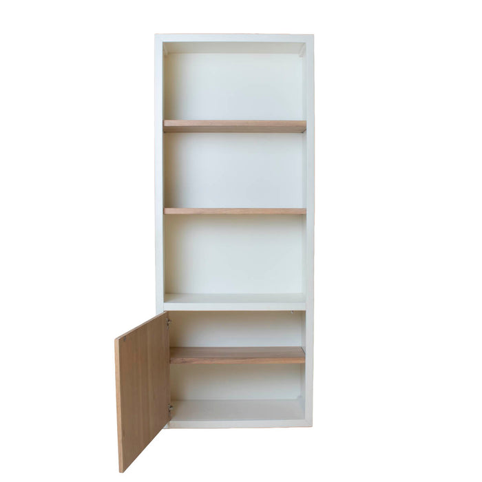 DÉJA Living - Wandkast Wit Hout - 80x38x210cm - Falla