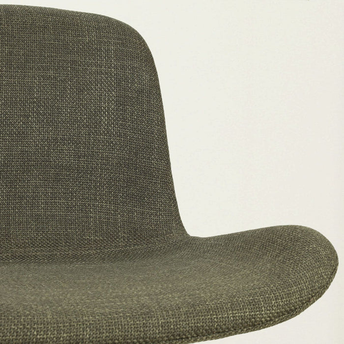 Nolon Nena-Fé eetkamerstoel forestgroen - zwart houten onderstel