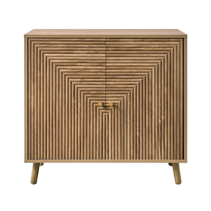 Calicosy - Dressoir 2 deuren L80 cm - EDEN - Licht hout