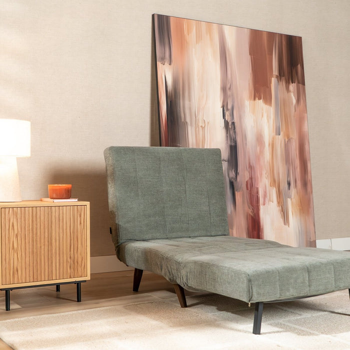 Bronx71 Slaapfauteuil Hanna gerecyclede stof groen