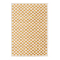 AFK Living vloerkleed Checkers - zeer zacht - geel