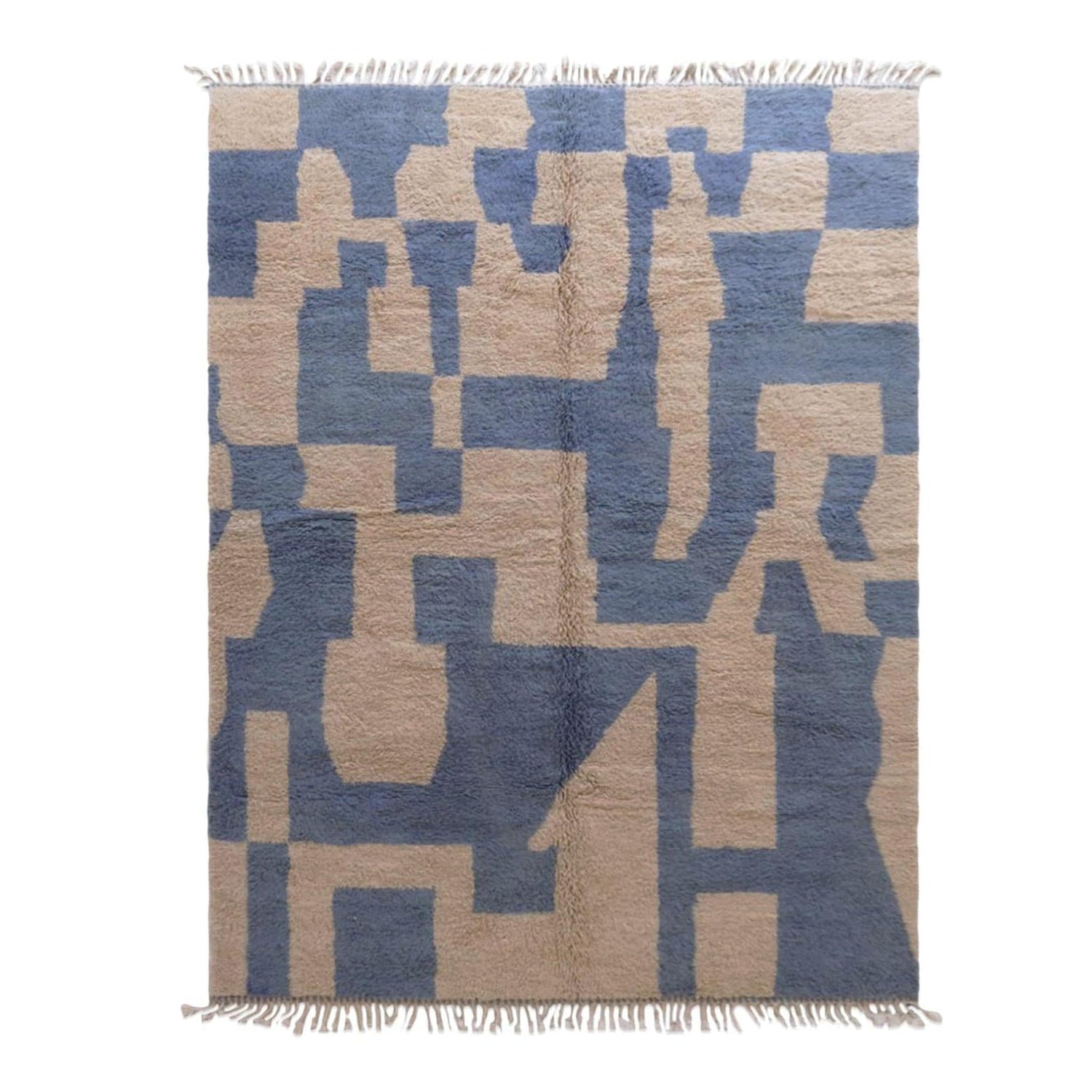 AFK Living vloerkleed Berber - handgemaakt - Wol - 254 x 347 cm