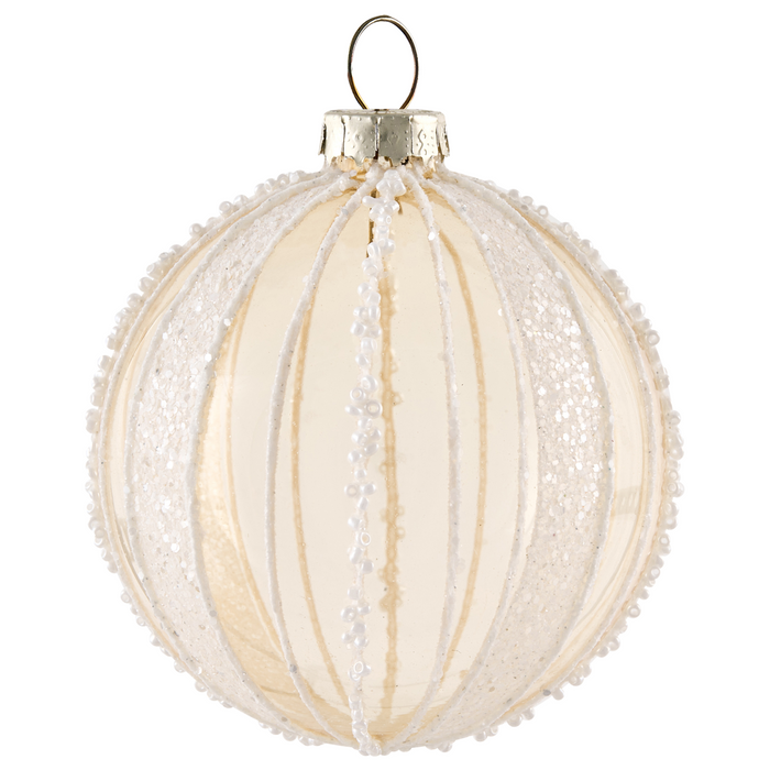 Beliani - BLING - Set van 35 kerstballen - Goud - Glas