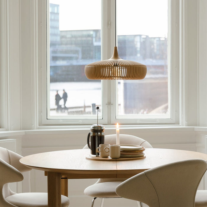 Umage Clava Dine Wood houten lampenkap naturel - Ø 43 cm