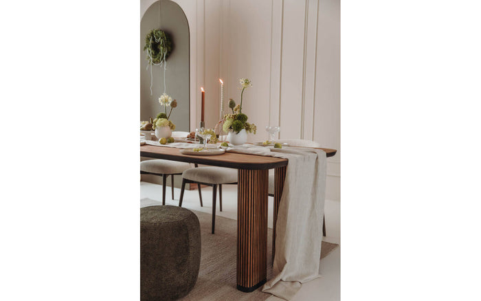 Goossens Eettafel Adel, 250 x 100 cm