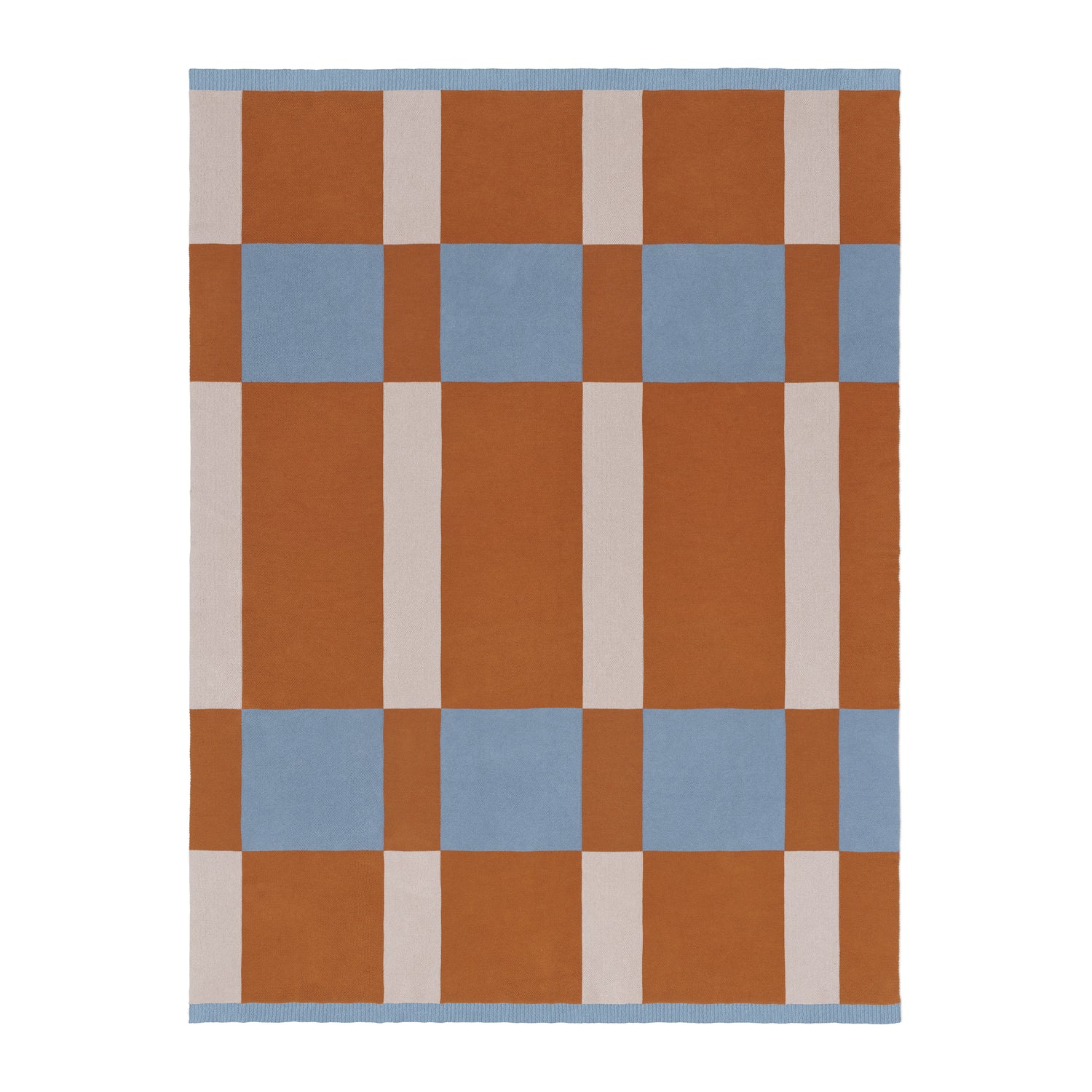 FÉST Striped Plaid 175 x 130 cm - Purple