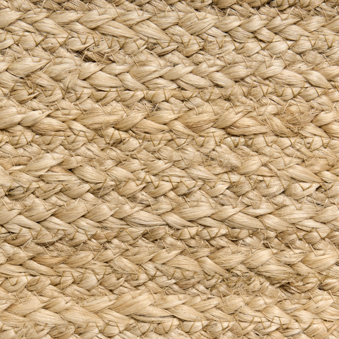 Beliani - DHADAR - Poef - Natuurlijk - 45 cm - Jute