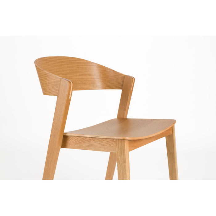 Housecraft Living Wooz Eetkamerstoelen Bruin - Set van 2