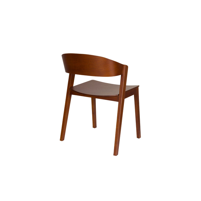 Housecraft Living Wooz Eetkamerstoelen Bruin donker - Set van 2
