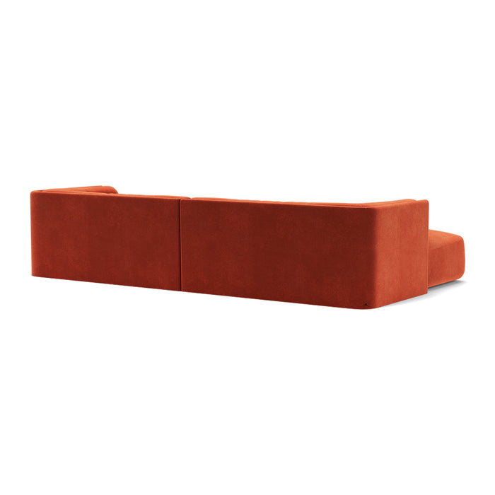 FÉST Bolster Hoekbank met Chaise Longue - Royal / Saffron