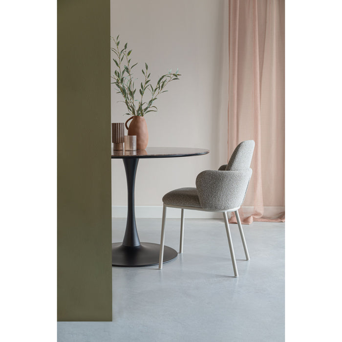 Housecraft Living Jerrico Eetkamerstoelen Bruin Beige - Set van 2